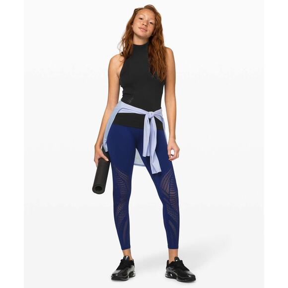 Lululemon Reveal Mock Neck Activewear Tank Top - 4 - Picture 5 of 5